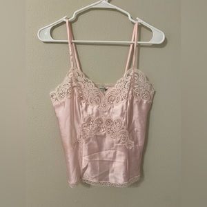 Baby Pink Christian Dior silk top